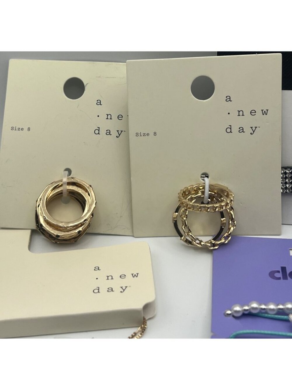 Womens Jewelry Lot Necklaces Rings Earrings A New Day Claires Lauren Conrad 16 - Picture 4 of 16